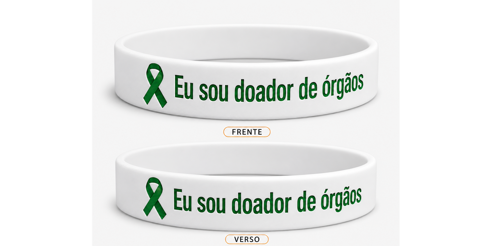 PULSEIRA DOADOR DE ÓRGÃOS - Branca