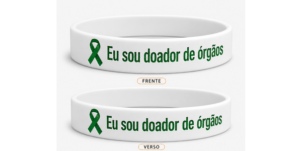 PULSEIRA DOADOR DE ÓRGÃOS - Branca