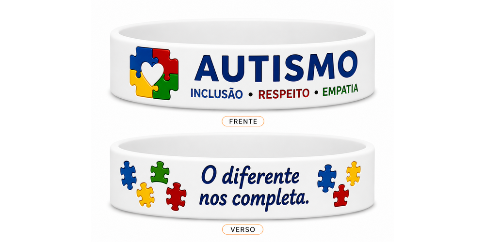 PULSEIRA AUTISMO - Branca