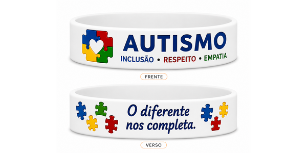 PULSEIRA AUTISMO - Branca