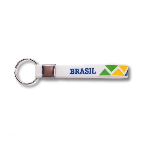 CHAVEIRO DE SILICONE - Branco